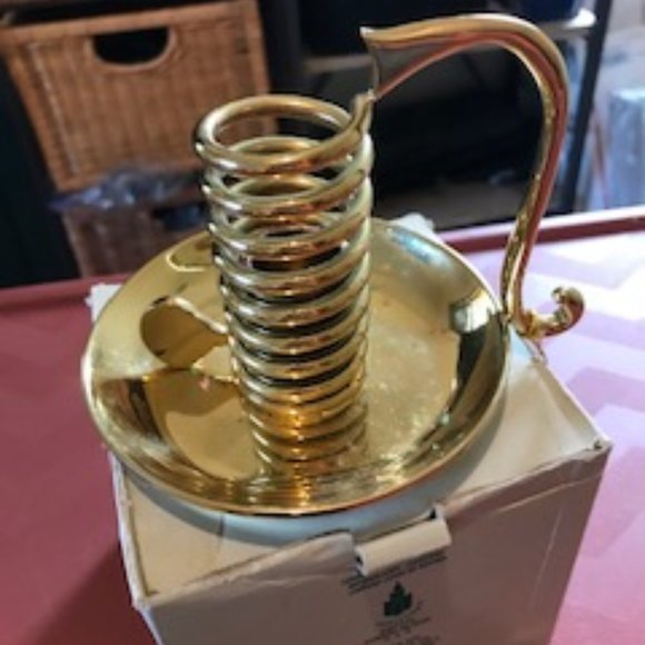 Gold Candle Holder - Picture 3 of 6